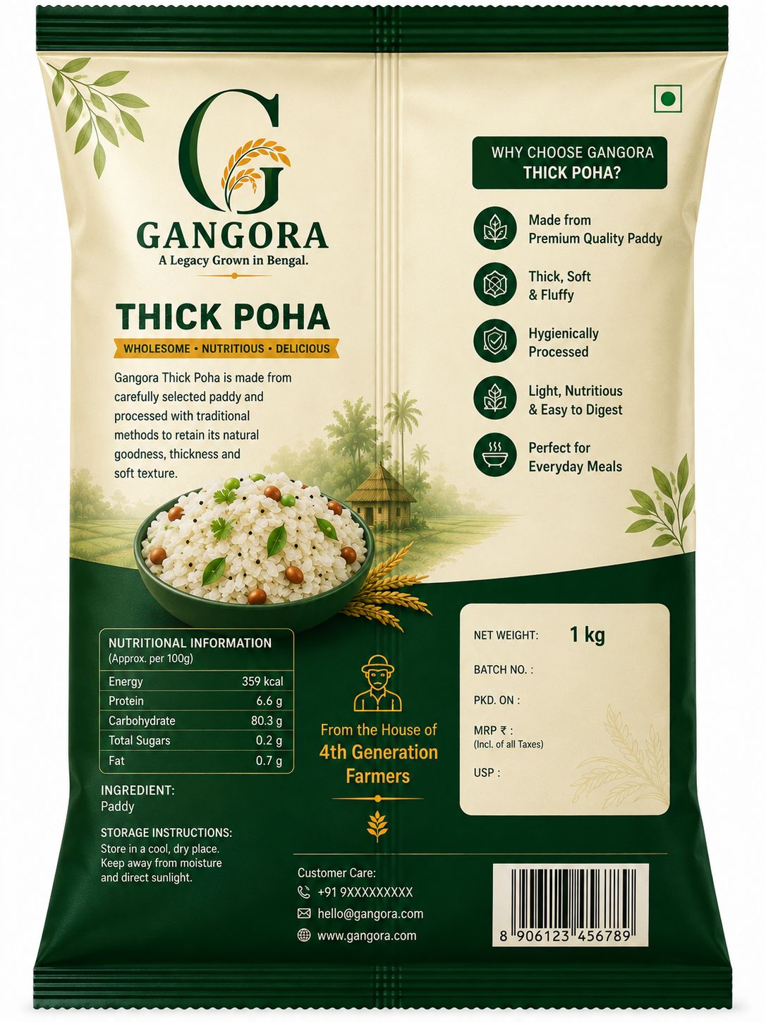 Thick Poha
